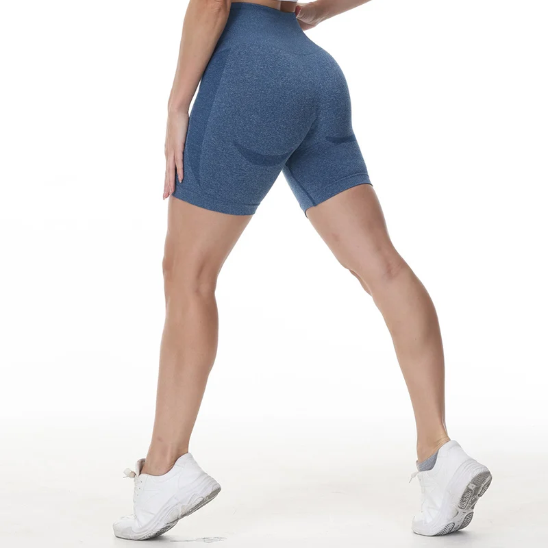 Push Up Yoga Shorts Spandex Solid Seamless Shorts Soft Workout Clothes For Women Tights Fitness Outfits Yoga Pants Gym Wear - Image 5