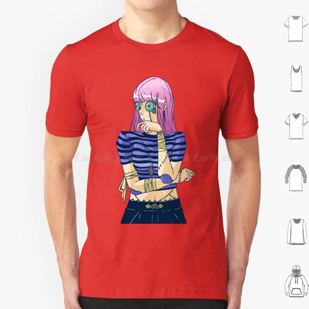 All Patched Up T Shirt 6xl Cotton Cool Tee Stripes Patches Tailor Anime Animegirl Manga Cute Spooky Kawaii Oc Inktober Portait