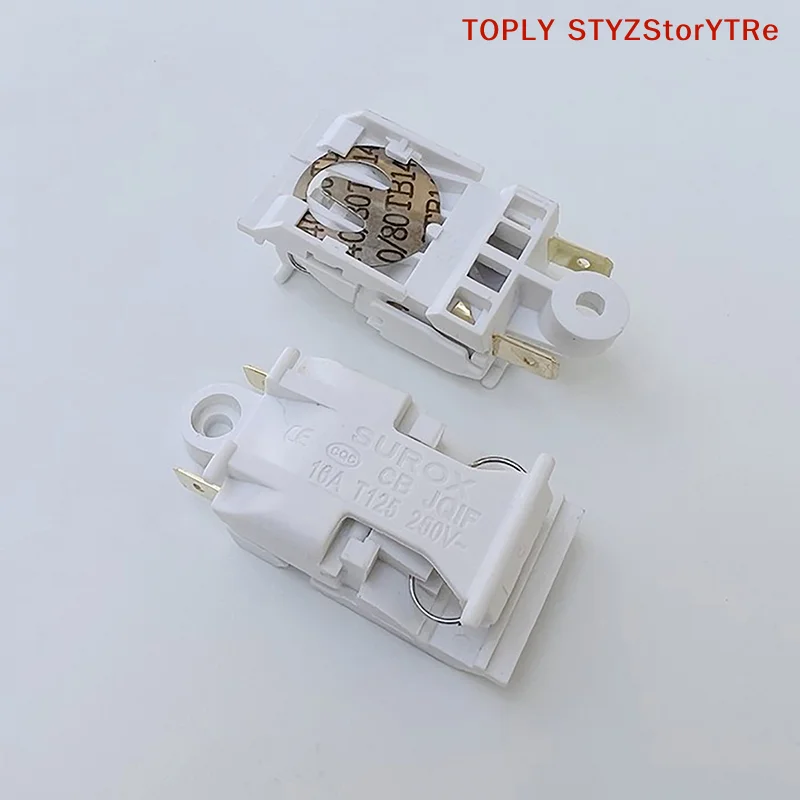 

Выключатель для чайника с функцией автоматического отключения при регулируемой температуре, 16А, 5 шт. в упаковке, белый, для использования с высокой мощностью.