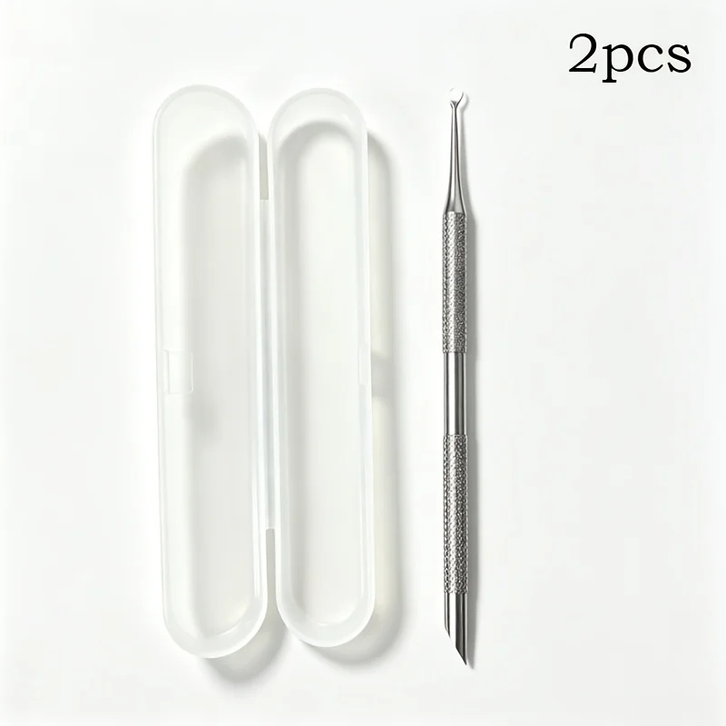 2pcs Professional Multi-Functional Nail Tool Set -- Effectively Removes Cuticles And Dead Skin,  Ideal Gift for Holidays