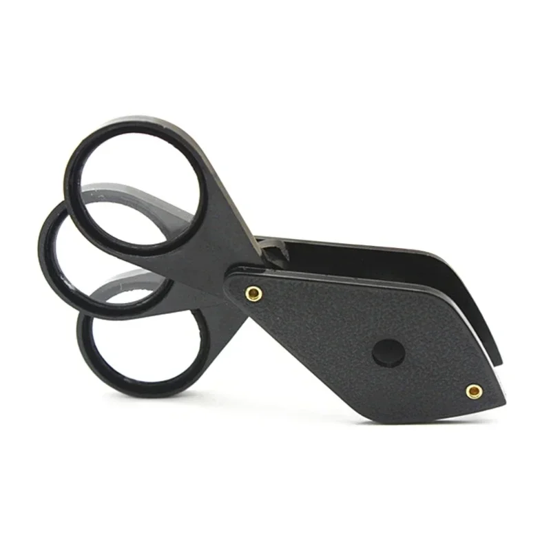 Glass 4x 8x 12x Portable Eye Loupe Magnifier for Inspection Jewelry