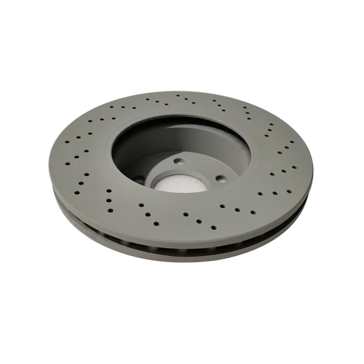 OE A2044213612 قطع غيار السيارات القرص الأمامي الدوار قرص فرامل السيارة الأمامية لمرسيدس بنز #6