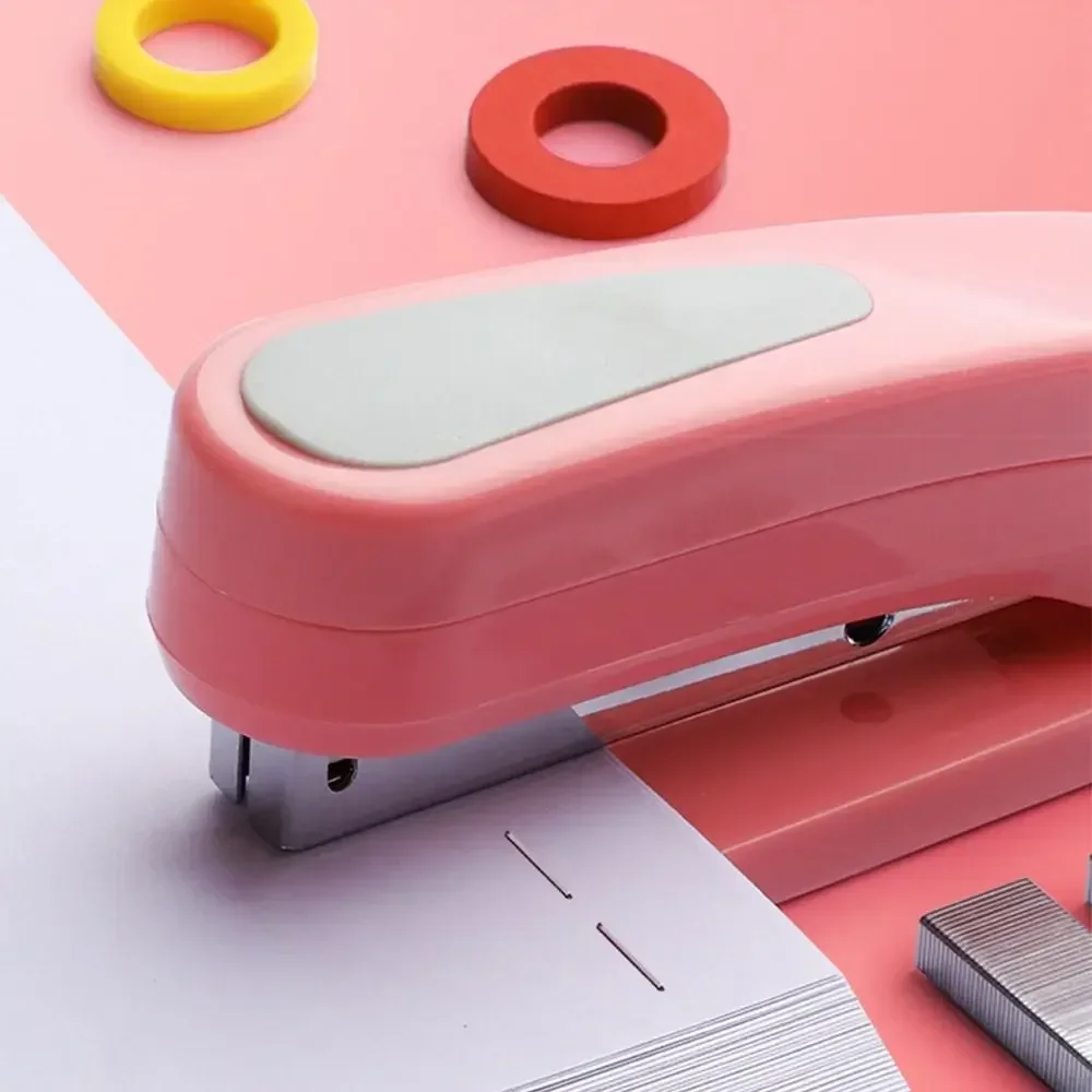 360 Degree Rotary Stapler Multifunctional Heavy Duty Stapler Thickened Effortless Long Stapler Office Binding Tools