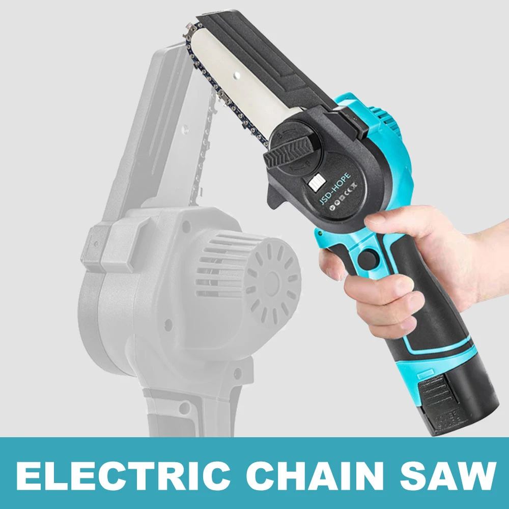 

Electric saw household small hand-held sawwood rechargeable logging saw hand electric saw lithium electric chain saw outdoor saw