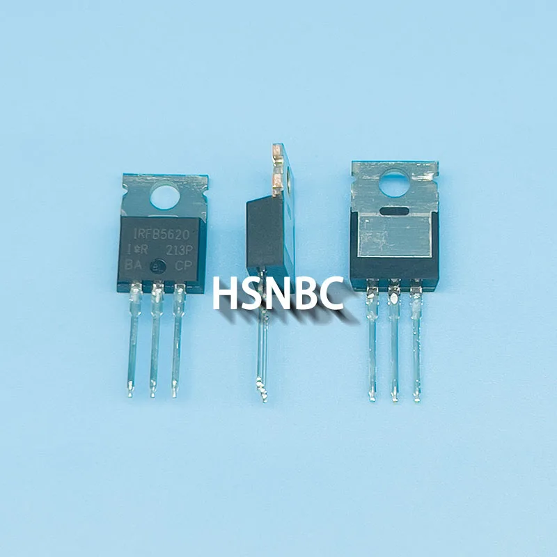 10Pcs/Lot IRFB5620PBF IRFB5620 FB5620 TO-220 200V 25A MOSFET N-Channel Field-effect Transistor 100% New Imported Original