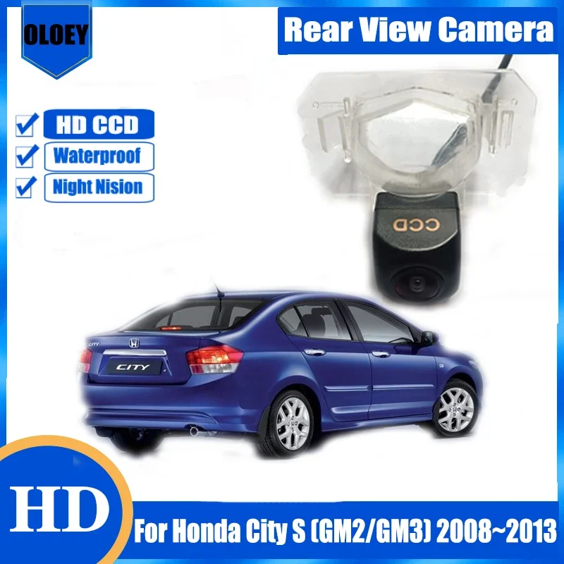 

Rear View Camera For Honda City S GM2 GM3 2008~2013 Backup Parking Reverse Camera License Plate Lamp Camera