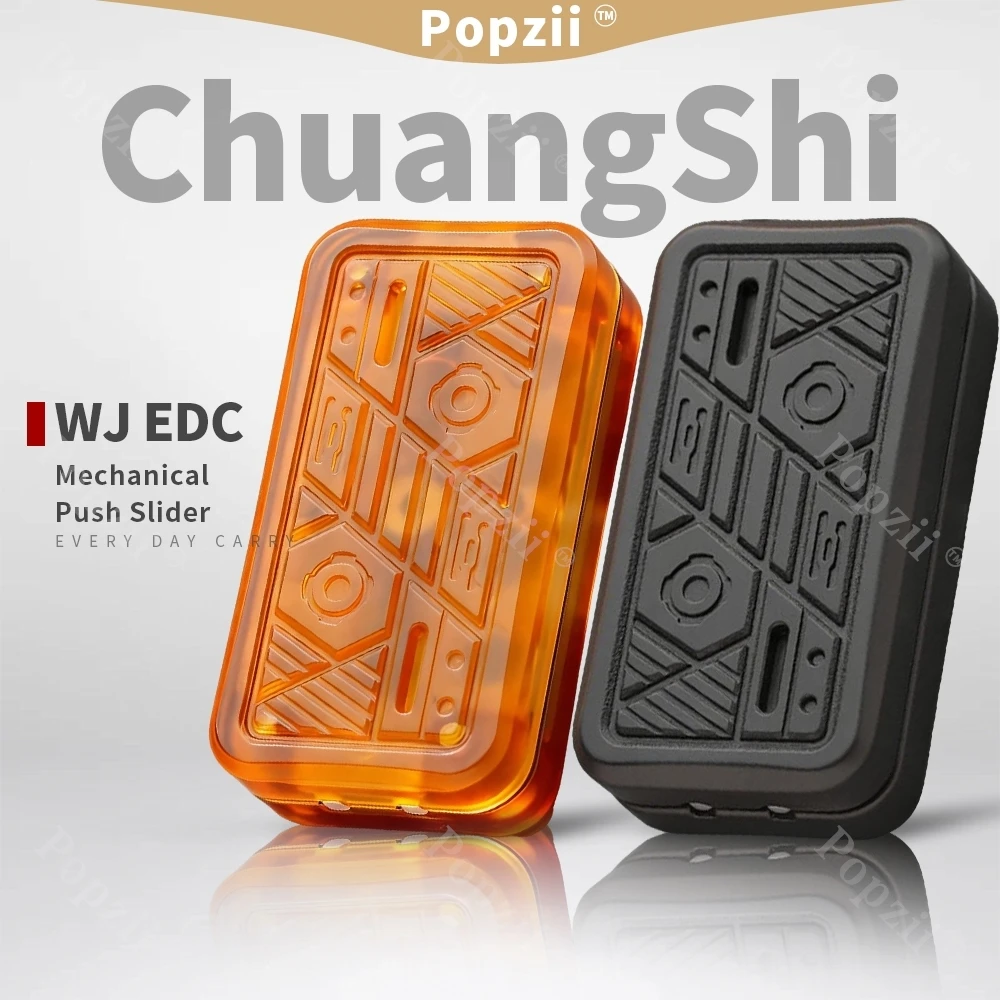 

WJ EDC механический слайдер из титанового сплава, игрушка-непоседа из нержавеющей стали, офисные гаджеты для снятия стресса, игрушки для беспокойства