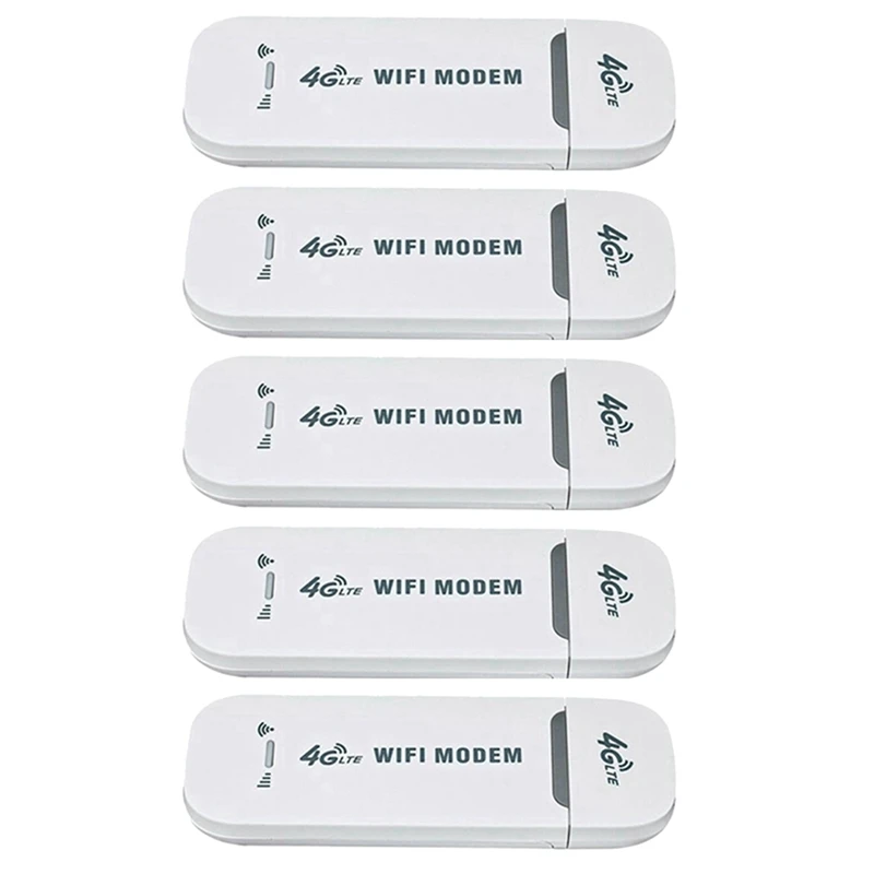 

5X 4G LTE USB Wifi Modem 3G 4G USB Dongle Car Wifi Router 4G Lte Dongle Network Adaptor With Sim Card Slot