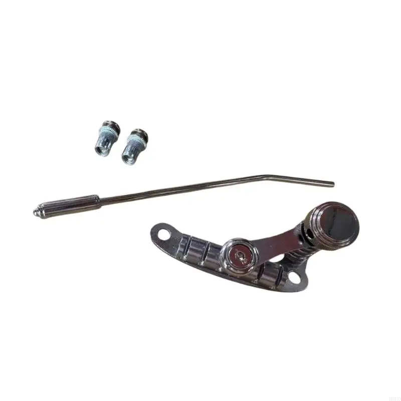 Professionelle Jazz-Tremolo-System-Brücke und Saitenhalter, korrosionsbeständige Tremolo-Brücke, geeignet für E-Gitarre 69HD – Detail 2