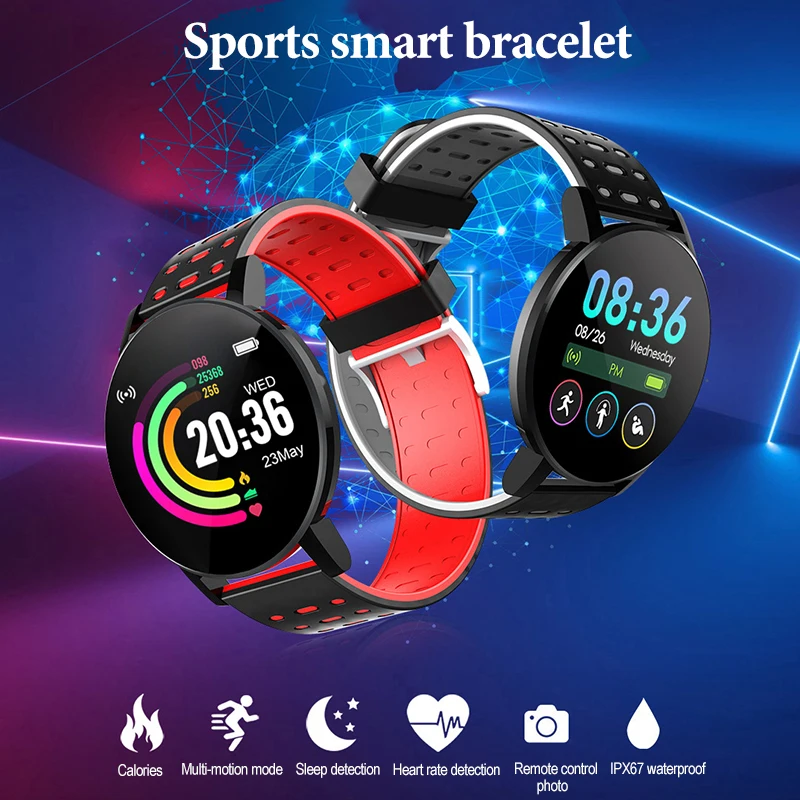 fitness bracelet blood pressure personalized sports bracelet for swimming sports monitor heart rate smart vibration bracelet