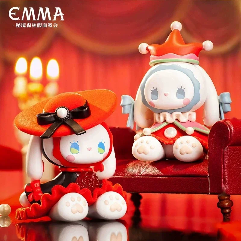 

EMMA Secret Forest Masquerade Blind Box Mystery Box Cute Toy Surprise Figure Cute Desktop Decor Collection Surprise Model Gifts