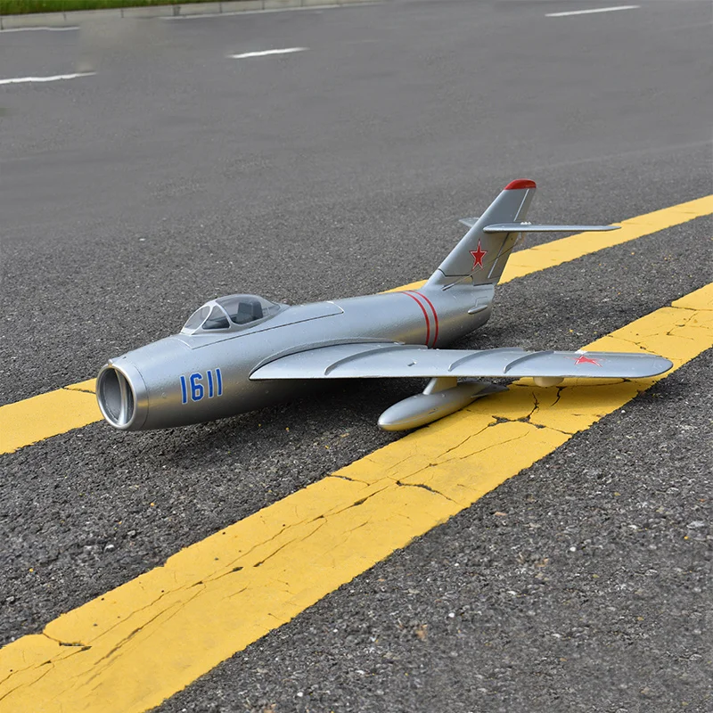 نموذج النسر MIG-17 نموذج طائرة التحكم عن بعد 50 مم أنبوبي MIG-17 يمكن إضافة الجناح الثابت مع التحكم في الطيران.
