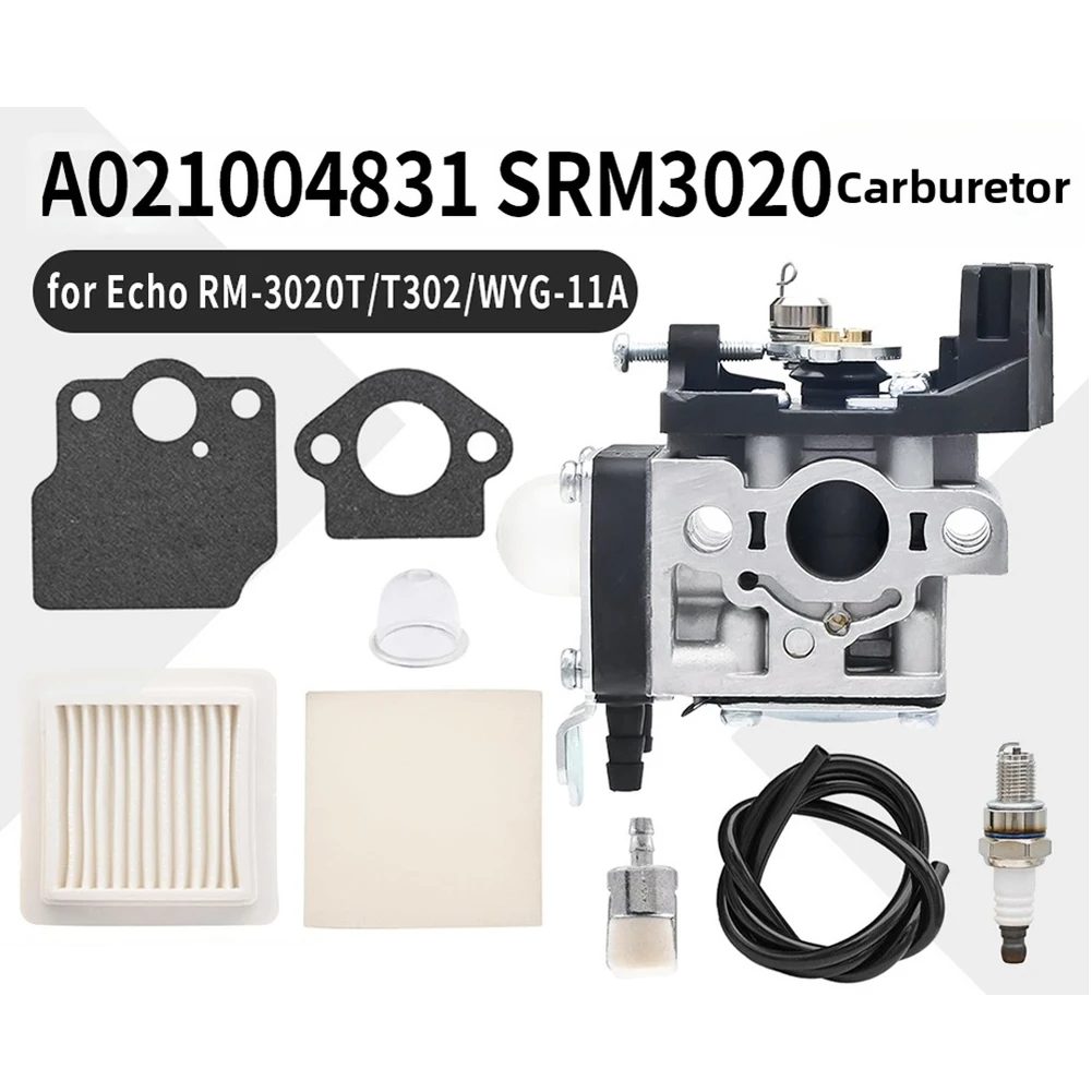 1 Set Carburetor Kit A021004831 For Echo RM3020T RM3020U T302 String Trimmer WYG-11A Lawn Mower Parts Replacement