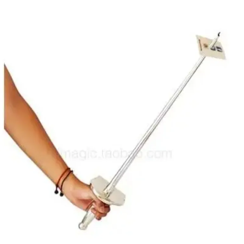 Sword Through Card Magic Trick - Vintage Card Sword Illusions Stage Props for Magicians Close-Up Mentalism Gimmick Fun