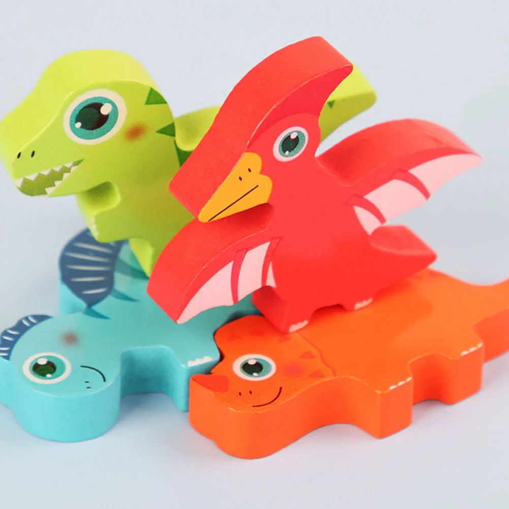 Rompecabezas de huevo de dinosaurio 3D, rompecabezas multicapa, juguete para niños de 3 a 5 años, aumenta la interacción entre padres e hijos, respetuoso con el medio ambiente