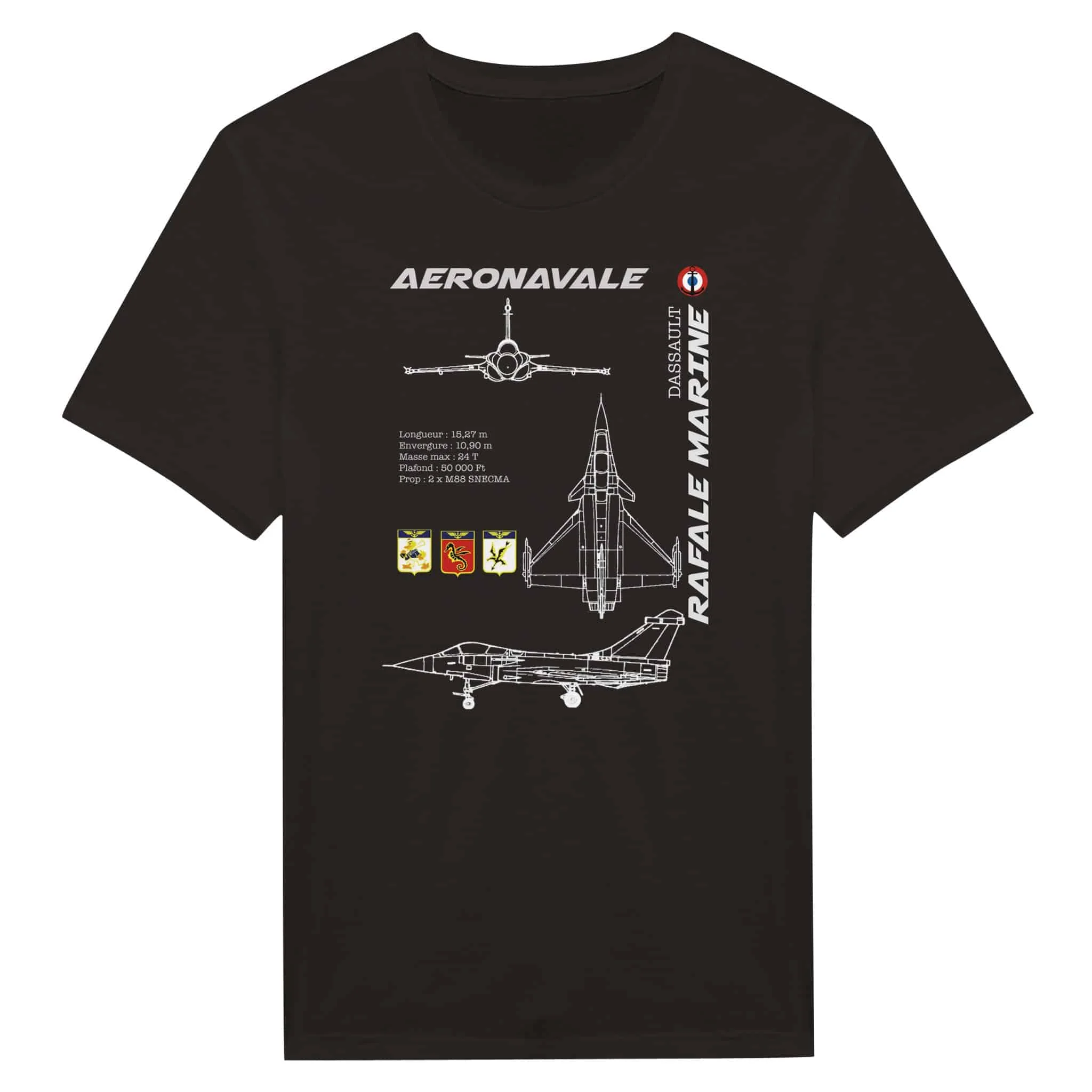 French Naval Dassault Rafale Marine Combat Aircraft T-Shirt 100% Cotton O-Neck Short Sleeve Summer Casual Mens T-shirt