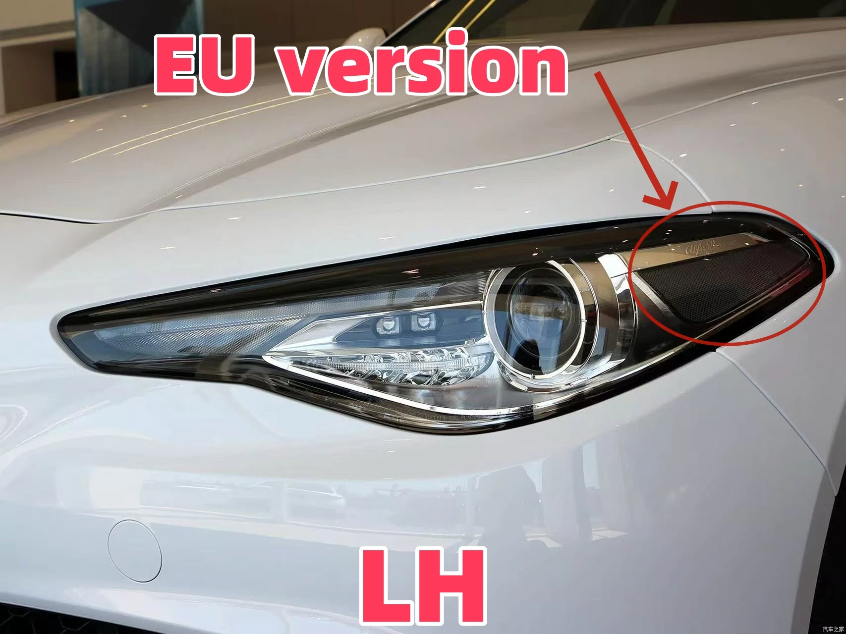 Fit Voor Alfa Romeo Giulia Koplamp 2015-2022 Alfa Romeo Giulia Xenon Koplamp 1 Module Versie Europese Versie Voor vervanging