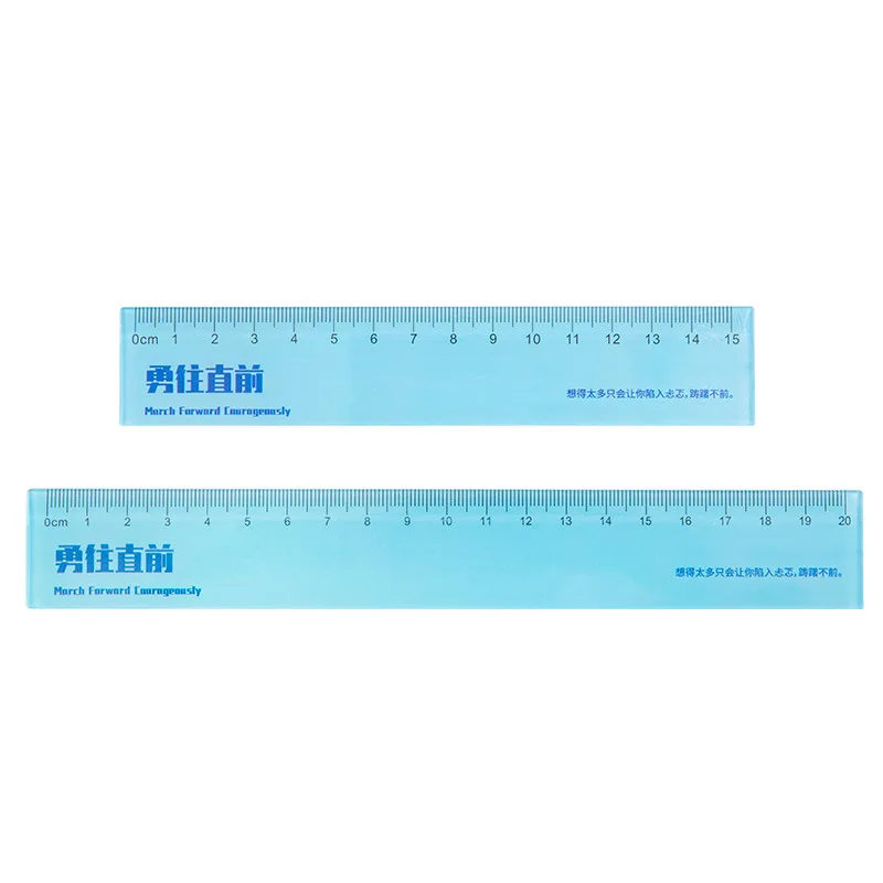 15/20cm Acrylic Sakura Ruler Multifunction diy Drawing Tools Student Rulers Measuring Tool Office Supplies school supplies