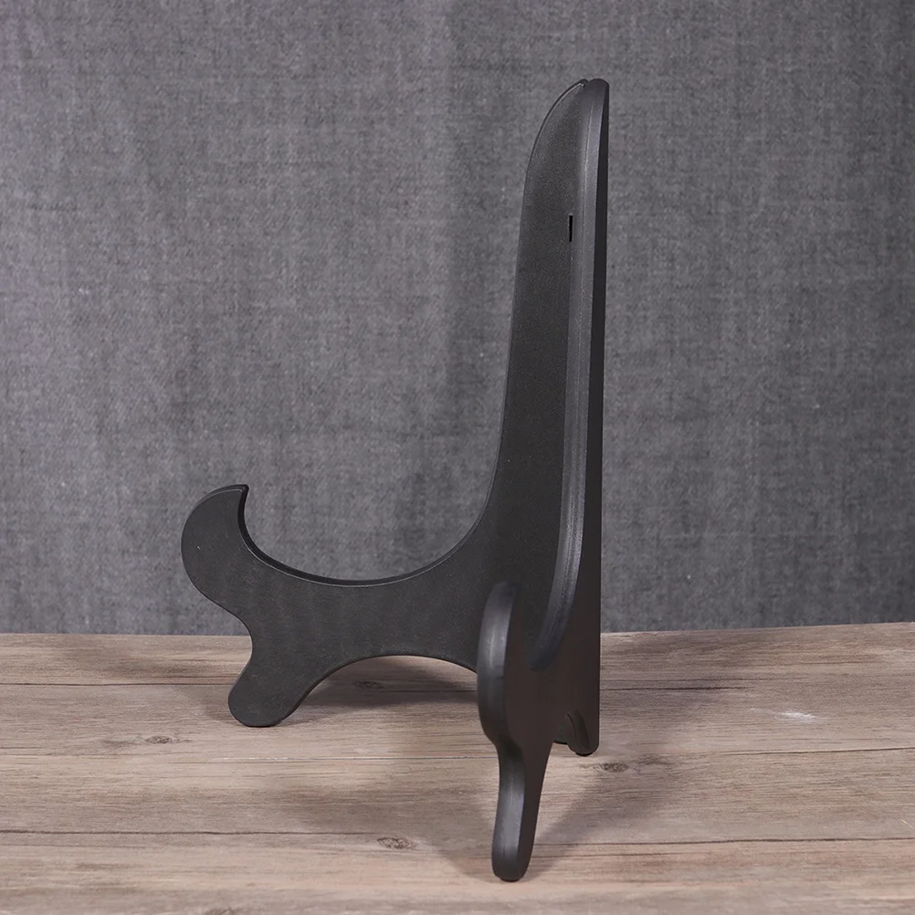 

4pcs Plate Holder Stand Small Plastic Easel For Photo Artwork Cake Cookie Display Rack Tabletop Decor Dish Display Stands