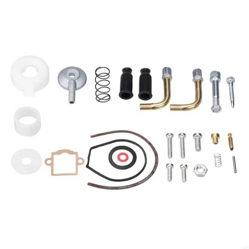 Complete Carburetor Repair For SHA 15.15C Including Jets Floats Seal For Motorcycle Restoration X37F