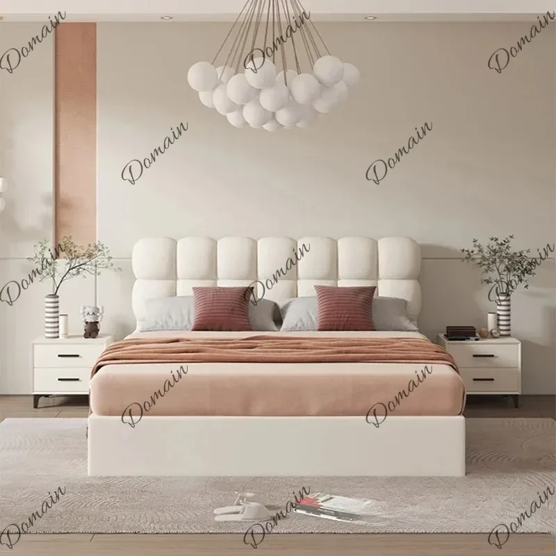 XY Girls Comforter Double Bed Luxury Organizer Modern Full Size Bases Double Bed Headboards Bedframe Schlafzimmer Bett Furniture