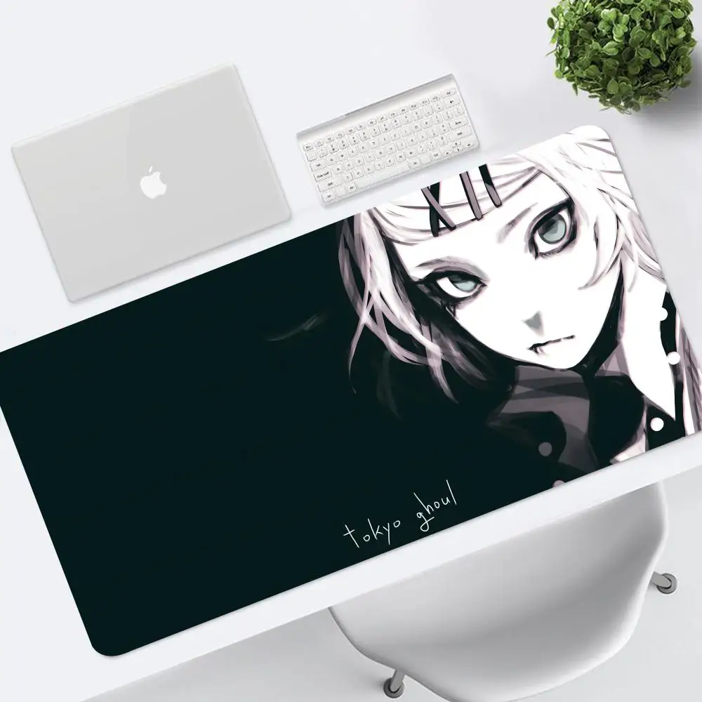 

Japan anime JUZO SUZUYA Mouse Pad 900x400mm Rectangular Pad PC Keyboard Office Table Rubber Mat XXL Laptop Lock desk decor Edge