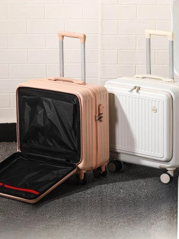 front-opening-lightweight-portable-business-travel-suitcase-18-inch-check-in-children-password-lock-multifunctional-scratch-r