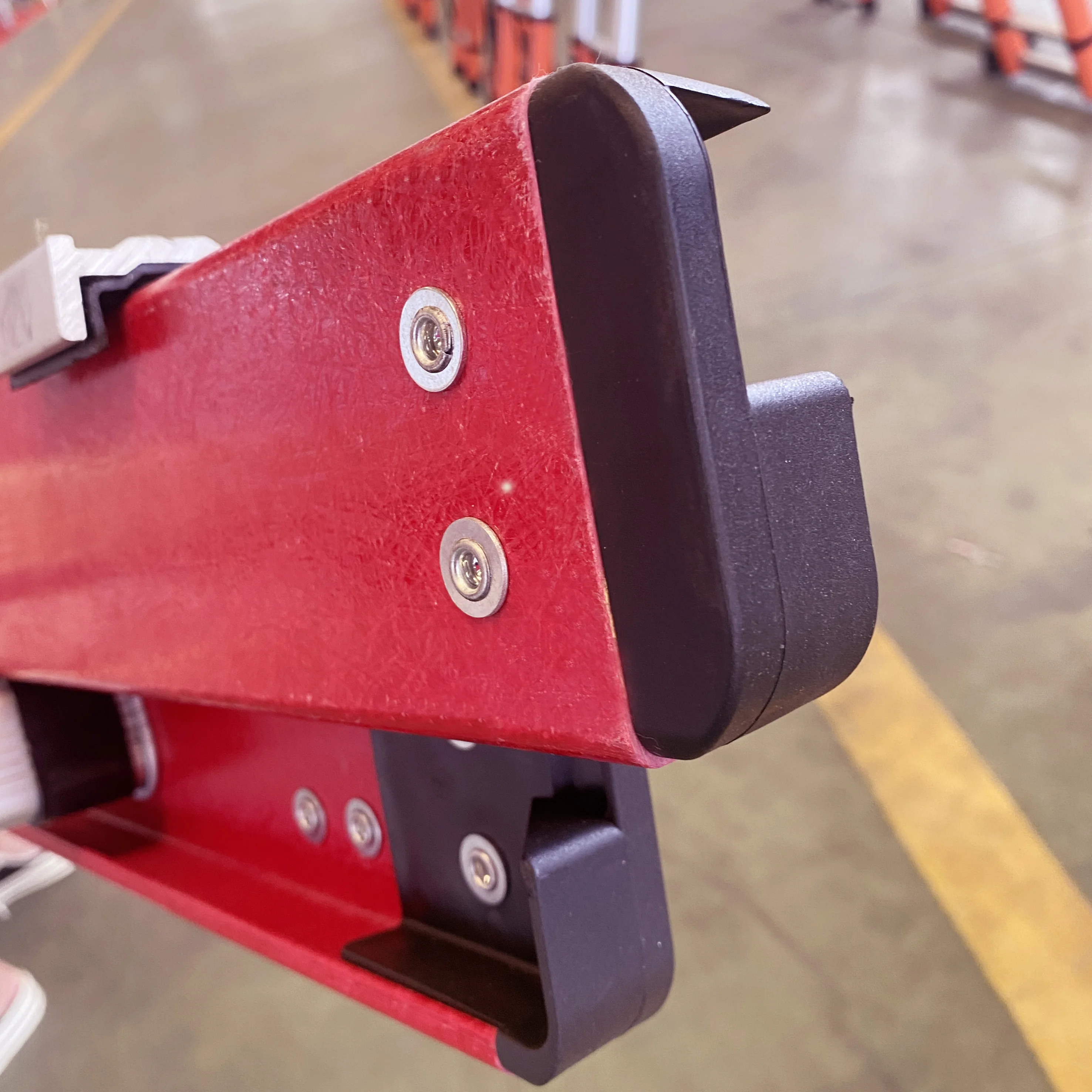 Jin Lu Ba Fiberglass Extension FRP Handrail Building Material Fiberglass Ladder Floor Ladder