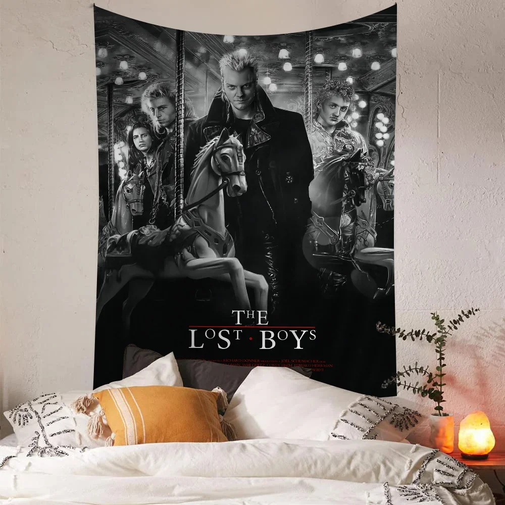 Lost Boys 1987 Movie Cartoon Tapestry Art Science Fiction Room Home Decor Art Home Decor