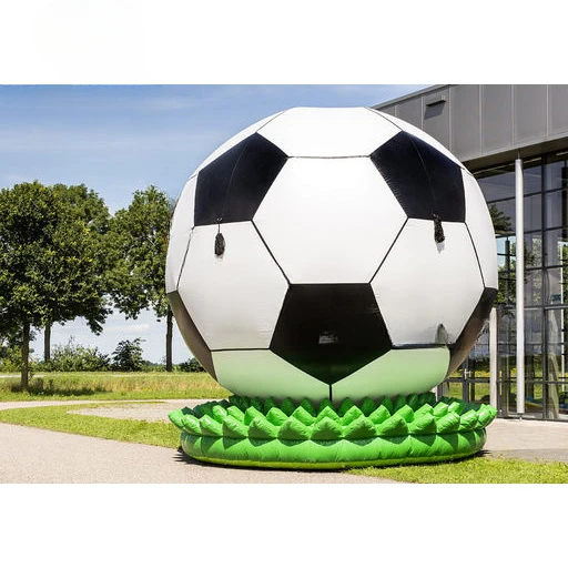 High-Quality Fiberglass Football Sculpture Garden Outdoor Doecoration Display Unique Gift