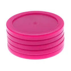 5Pcs 62mm Air Hockey Pucks Hockey Accessories for Full Size Air Hockey Tables Game
