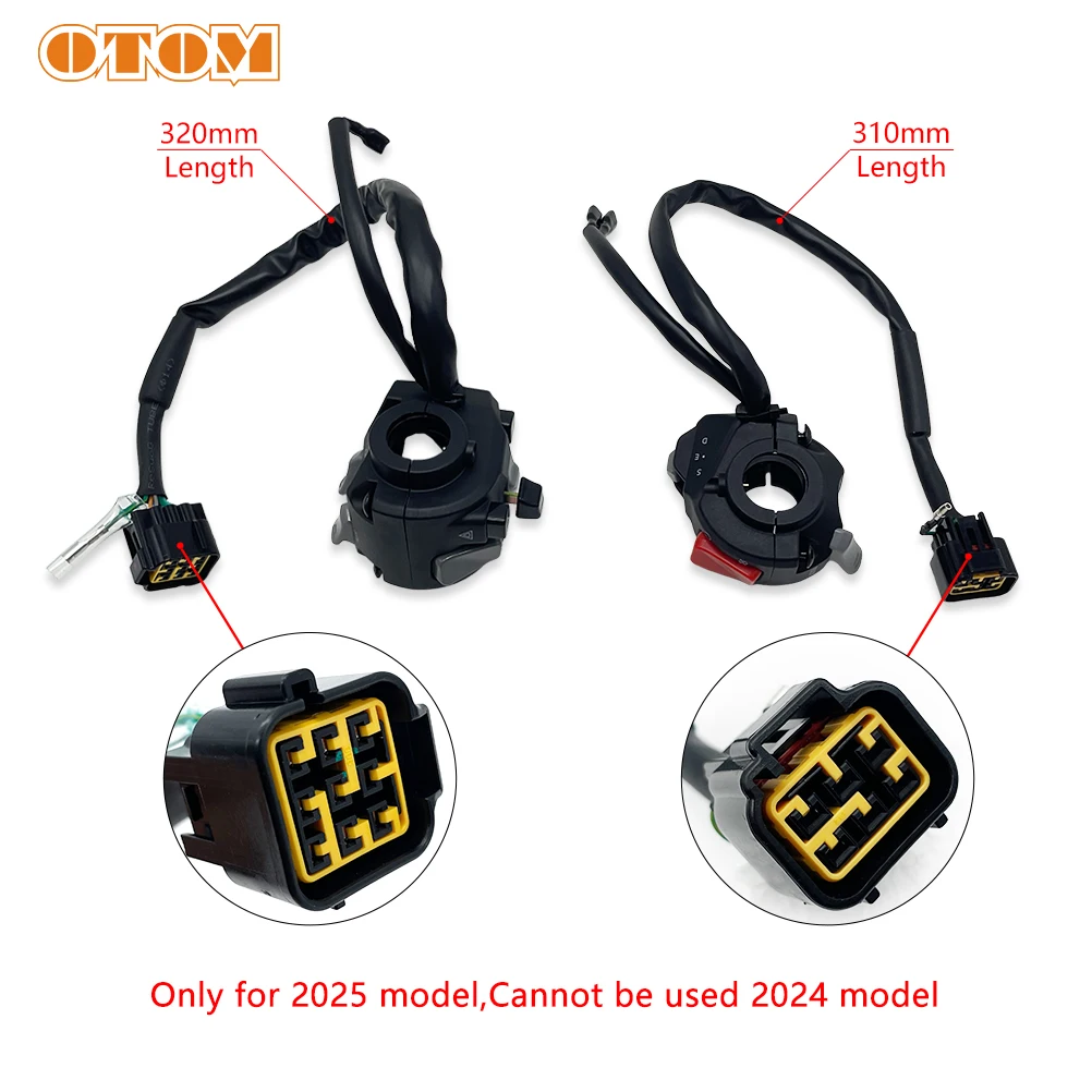OTOM Motorcycle Multifunction Switch For SURRON Ultra Bee 2025 Model OEM Original Left Right Handlebar Combination Switch Parts