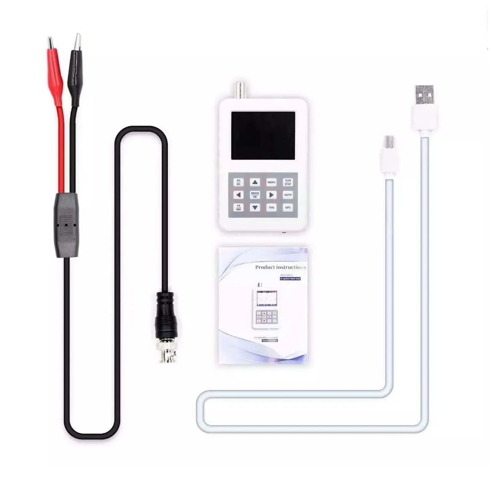 

2.4 Inch LCD Digital Oscilloscope Handheld Digital Oscilloscope 5M Bandwidth 20MSps Sampling Rate