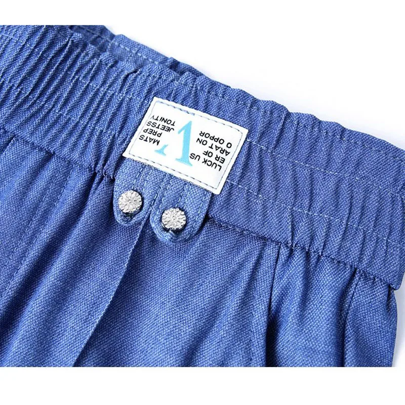 Pantalones vaqueros finos de cintura elástica para mujer, Vaqueros rectos y cómodos de pierna ancha de seda de hielo, color azul y negro, novedad de