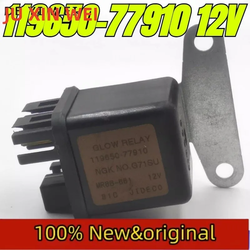 

(Абсолютно новый, оригинальный) 1 шт./лот, 100% оригинальное реле: 119650-77910, 12В, реле отключения экскаватора.
