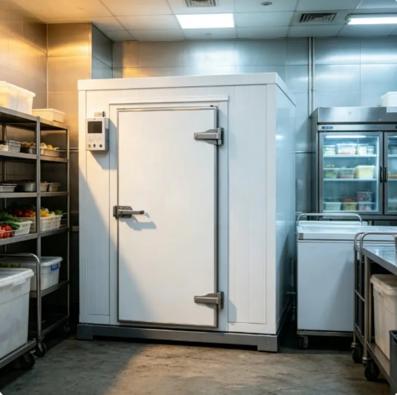 Thick Insulation Cold Room Commercial Walk-in Freezer for Long Term Food Preservation