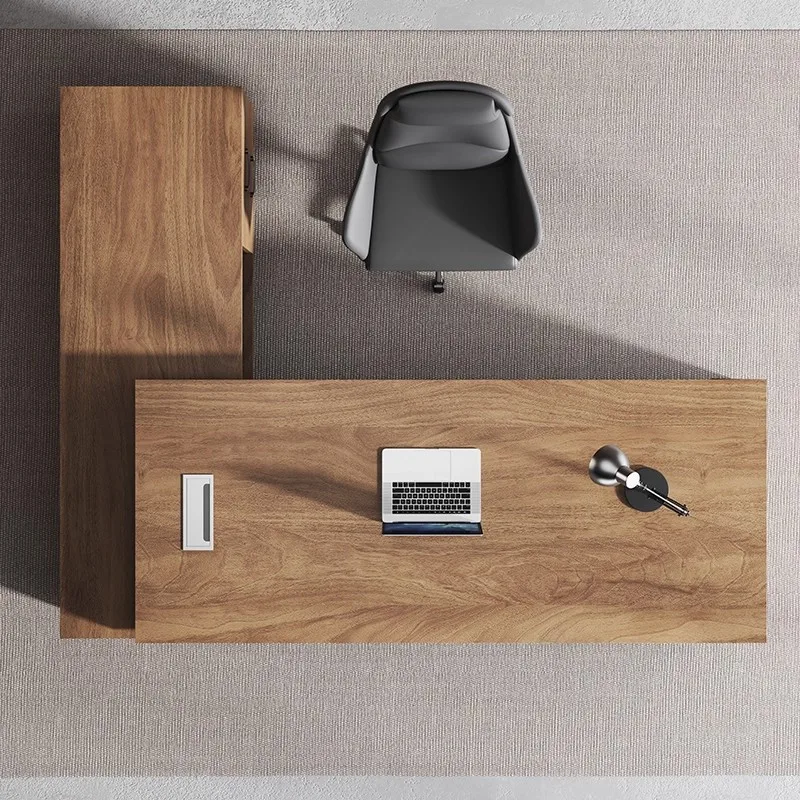 Wooden Study Office Desk Modern Computer Organizers Storage Cheap Office Desk Relaxing Mesa Ordenador Space Saving Furniture