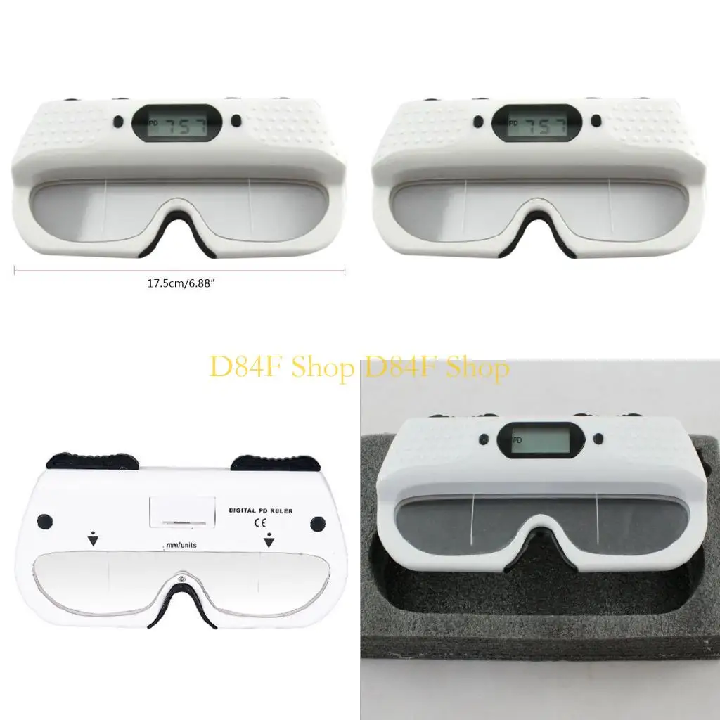 D84F البصرية الرقمية PD حاكم التلميذ مقياس مسافات التلميذ تستر بين الحدقتين