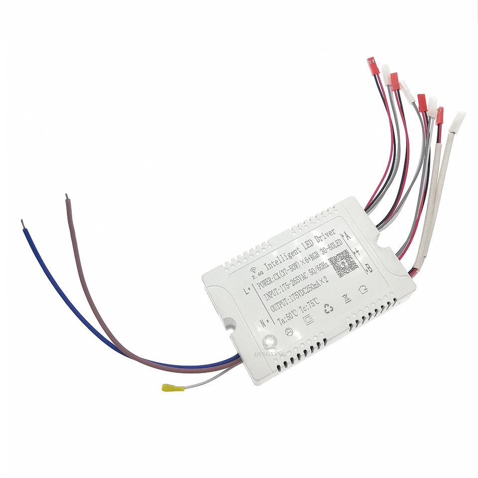 Contrôleur LED Intelligent 2,4G Avec Application Et Télécommande - Compatible Lustres Et Éclairages Dimmables Couleur
