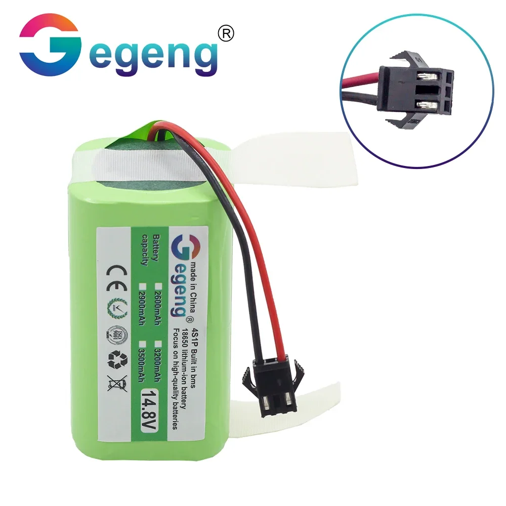 Gegeng 14.8V 2600mAh akumulator litowo-jonowy do Eufy RoboVac RoboVac Ecovacs Deebot N79S Conga Excellence 1990 tevor X500 Lefant T700