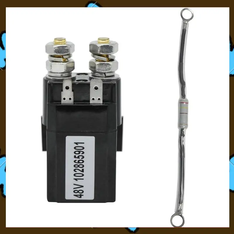 

Promotion! 3X Relay Resistance For Club Car Golf Cart 48 Volt Solenoid DS & Precedent 102865901 1014947