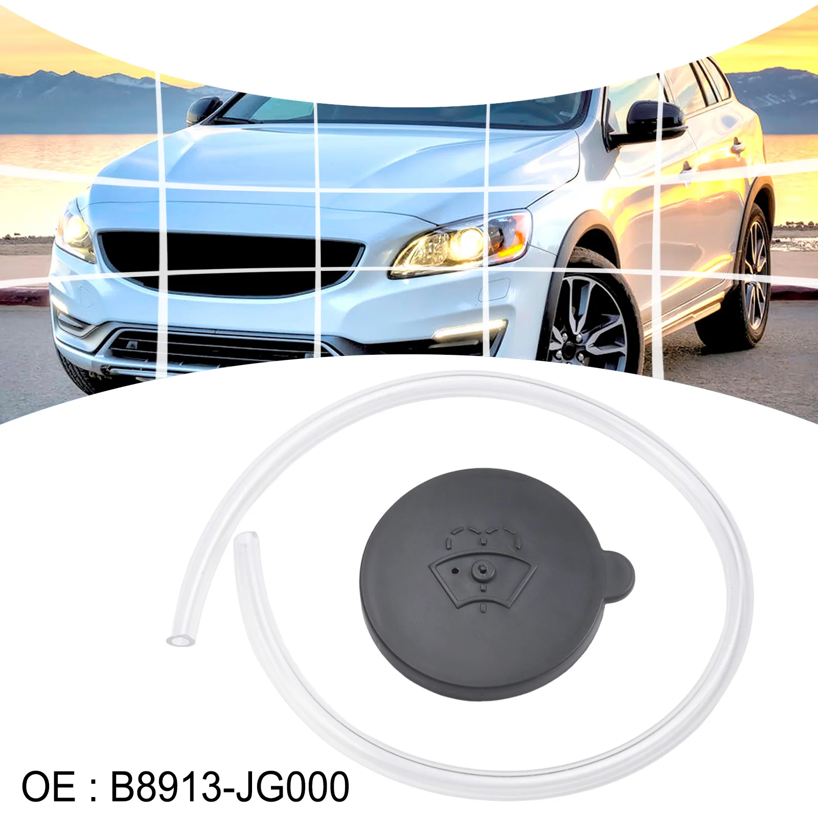 리저버 탱크 캡 와셔 리저버 캡 앞 유리 와이퍼 B8913-JG000 For Nissan For Tiida For 350Z For X-Trail