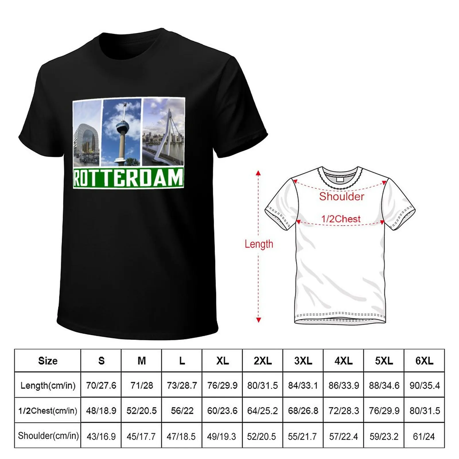 Rotterdam T-Shirt t shirts for man graphic tees T-Shirt