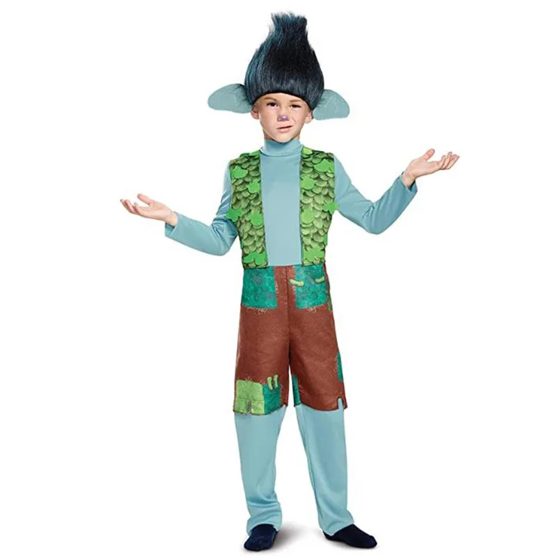 Halloween Children's Performance Costumes Elf Cosplay Stage Children's Performance Costumes Festival Role-playing Costumes