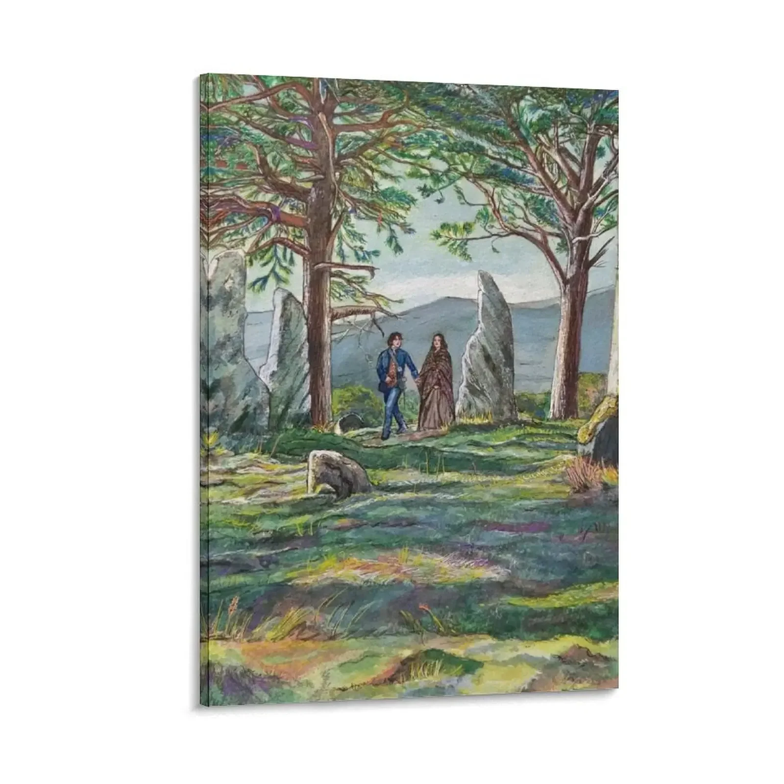 

Craigh na dun (Outlander) Canvas Painting Wall decoration poster Paintings on canvas for living room Decoration for bedroom