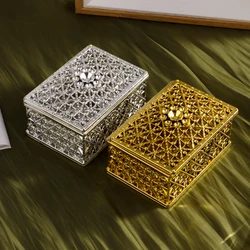 New 1PC Mini Retro Treasure Storage Jewelry Box Candy Necklace Earring Bead Trinket Box Small Wedding Decor Party Favor Gift