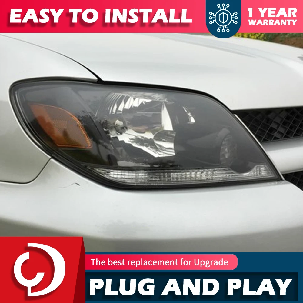 

AKD Headlights for Mitsubishi Outlander 2003-2006 DRL Turn Signal Light Front Lamp Assembly Car Accessories