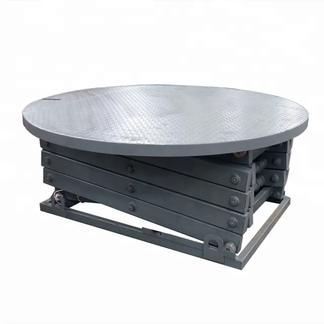 Turntable Rotating Display Stand Electric Restaurant Table Rotation Hydraulic Pumps on Offer High Strength Manganese Steel