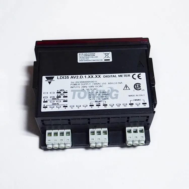 100% New and Original Switzerland Carlo Gavazzi LDI35 AV2.D.1.XX.XX AC/DC Current and Voltage Meter