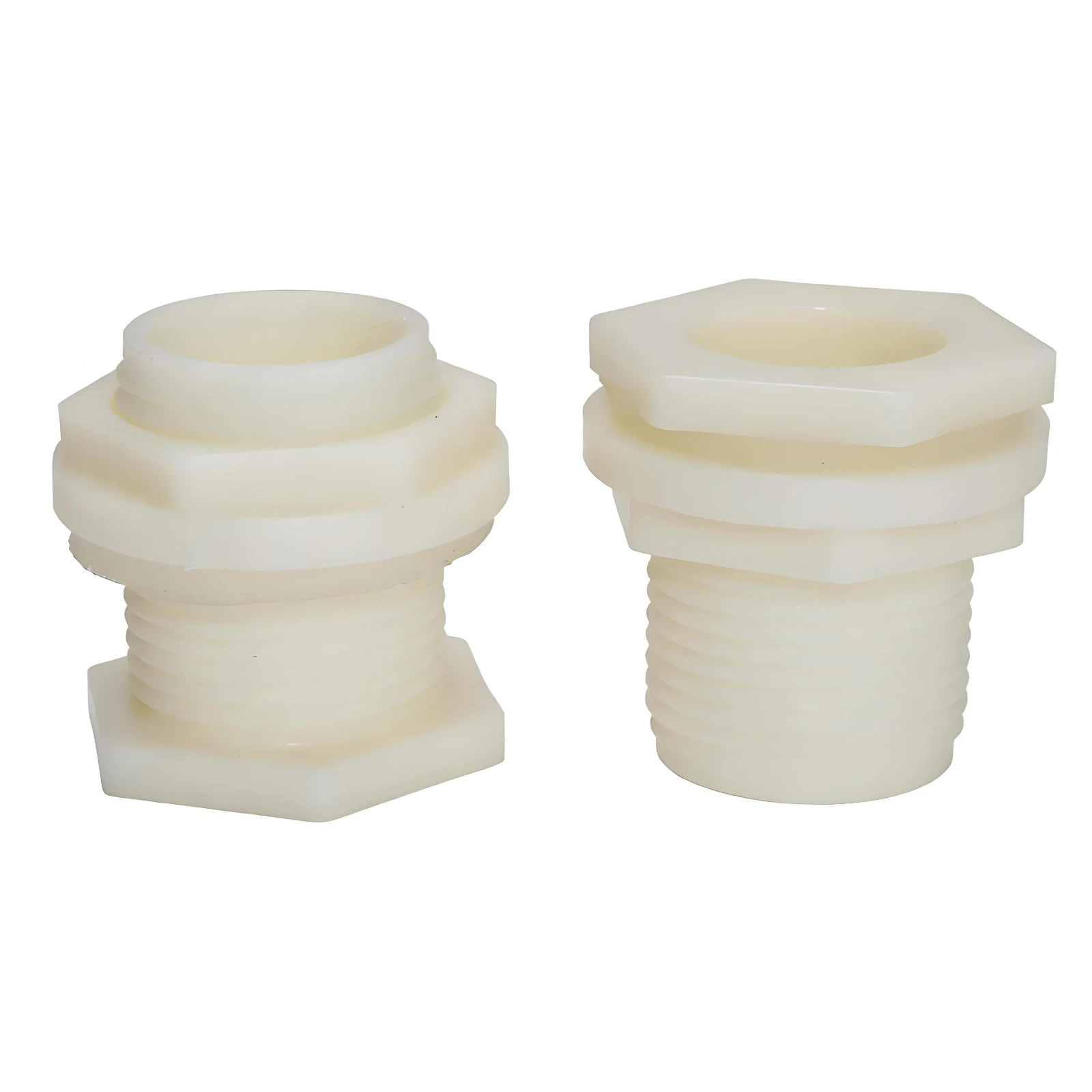 2Pcs Water Tower Joint ABS External Thread G1
